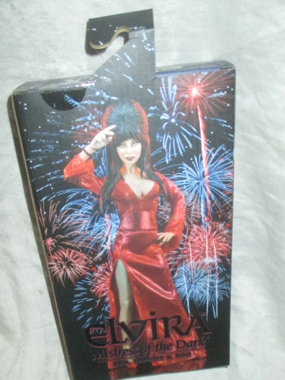 NECA Elvira Mistress of the Dark Red, Fright and Boo Action Figure New